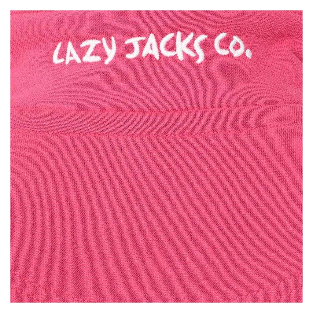 Lazy Jacks Girls Plain Soft Quarter Zip Sweatshirt