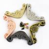 5pcs Metal Protector Corner Buckles For Bag Edging Clasp Screws Purse Book Cover Corners End Lock Hardware Accessories