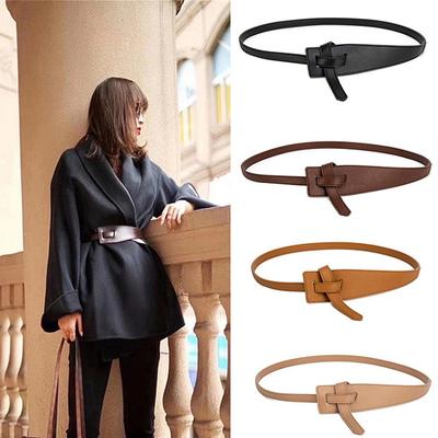 Retro Simple Waistband Wide Fashion Women Faux Leather Waist Belt Dress Decor