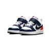Court Borough Low 2 BTV Low Top Skateboard Shoes White Blue Red Infant And Toddler DO7448-101