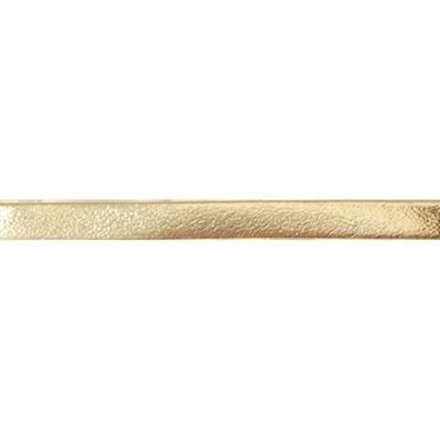 MégaCréa - 6 Mm Metallic Gold Bracelet