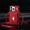 Crossbody Strap Multi Card Slot Flip Wallet Leather Case For iPhone 15 14Plus 13 12 11Pro Max /Samsung S23 S22 S21 Ultra S20Plus S23 S21FE A14 A54 A53