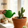 Ergonomic Handle Water Can Cute Cactus Watering Can, Shower Head Plastic Small Plant Waterer Pot, for Houseplants, Indoor Flowers Decorative