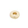 100pcs Flat Round Spacer Beads 18K Gold Plated Necklace Spacer Beads  Jewelry Making Accessory
