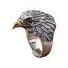 Vintage Inspired Bird Ring Copper Adjustable Opening Finger Ring Jewelry Men Accessory Handmade Accessory