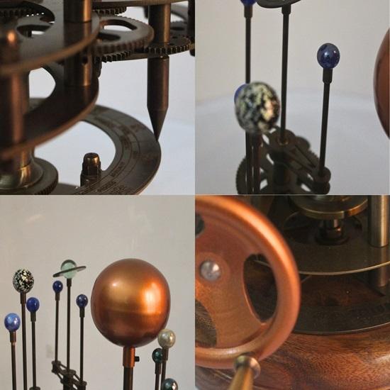 45.72 Cm Solar System Celestial Model Fully Functional Orrery with Saturn