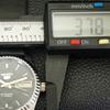 AUTOMATIC VINTAGE REFURBISHED SEIKO 5 JAPAN MENS BLACK DIAL WATCH A440345-9 Sk-a440345-1