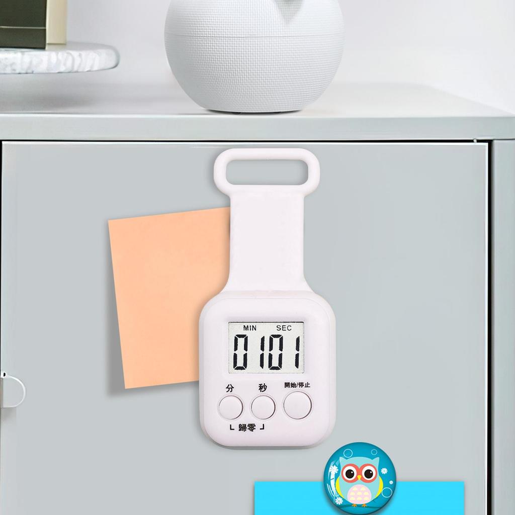Cronometro Digitale Magnetico a LED Timer Versatile per Cucina, Palestra e Aula, Contatempo per Cottura Yoga Sport all'Aperto