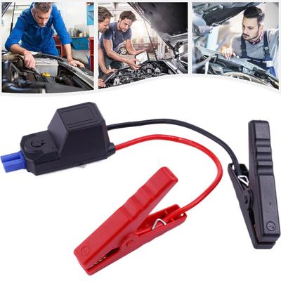 12V Jump Starter Alligator Clip For Car Trucks Emergency Battery Jump Cable Clamps With EC5 Plug Connector Car Accessories