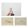 Suction Cup Shower Hooks Plastic Bathroom Wall Hangers 4.2x4.4x1.4cm Strong Suction 25Pcs