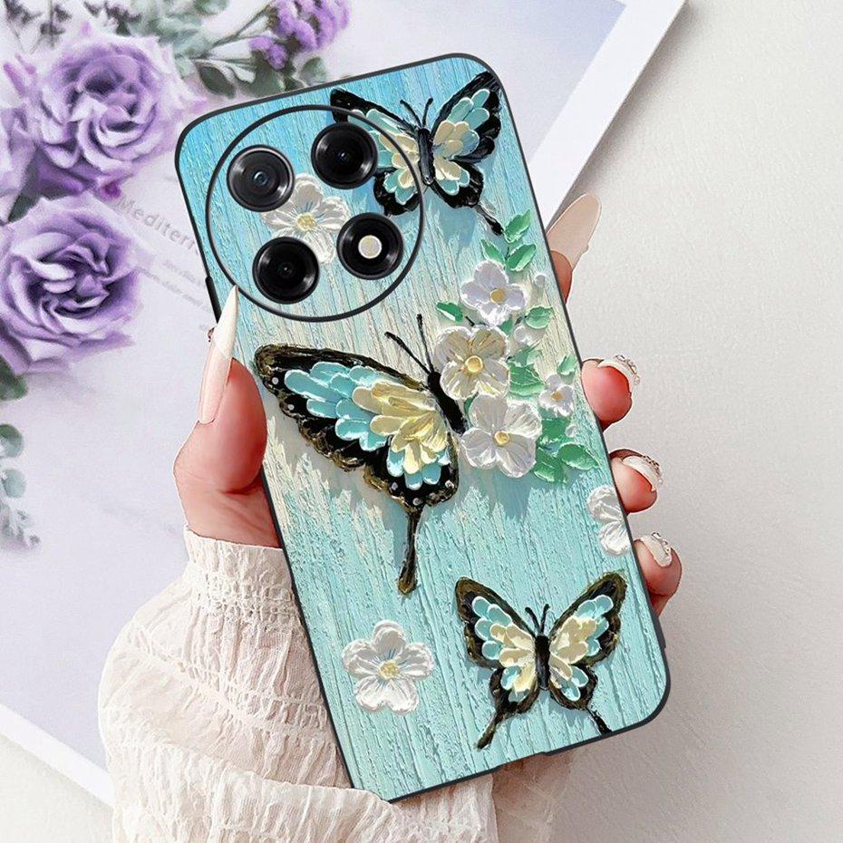 New Design Phone Case For Tecno Camon 30S Pro Camon30S CLA5 CLA6 Black Silicon Soft TPU Back Cover For Camon 30S 30SPro 4G