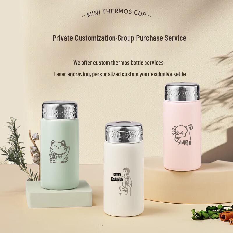 FUGUANG Xiaofu Mini 316L Stainless Steel Thermos Bottle