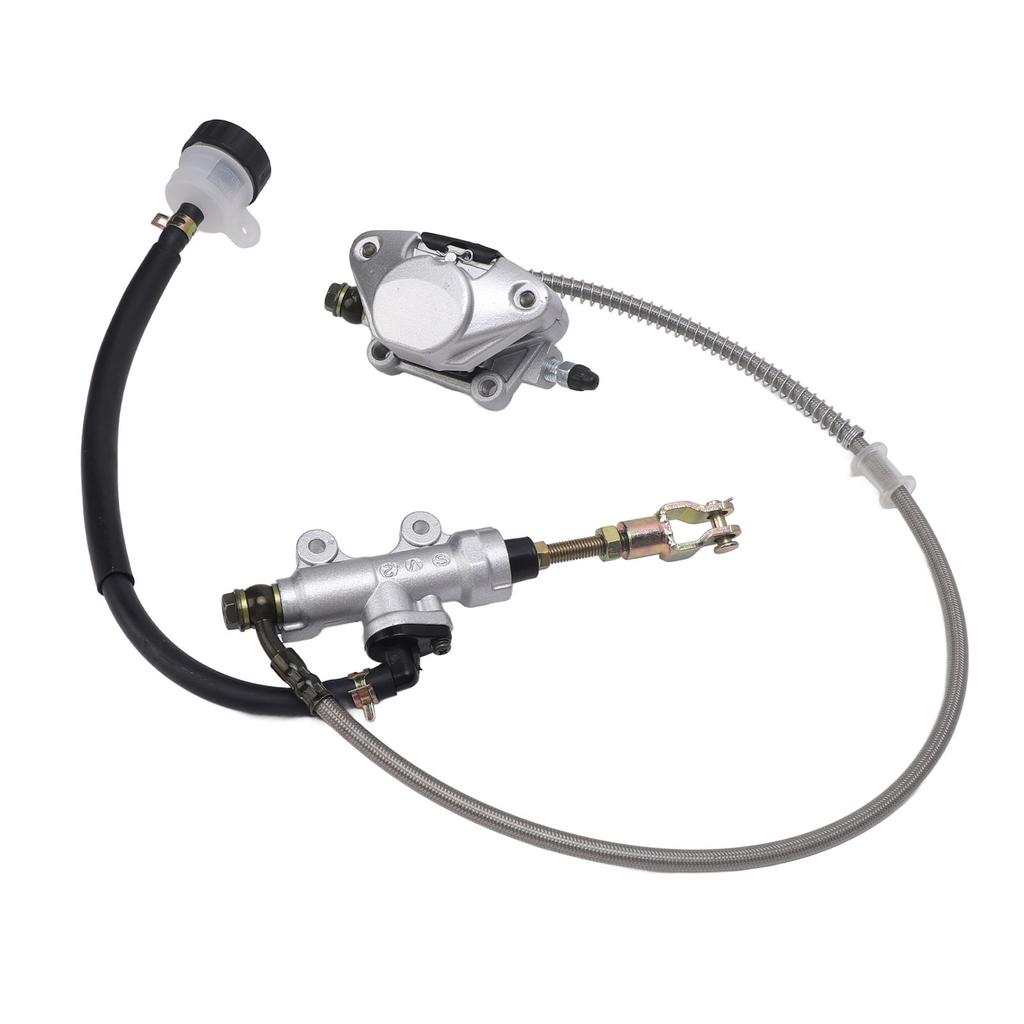 Rear Foot Disc Hydraulic Brake Master Cylinder Caliper Assembly High Performance Replacement for