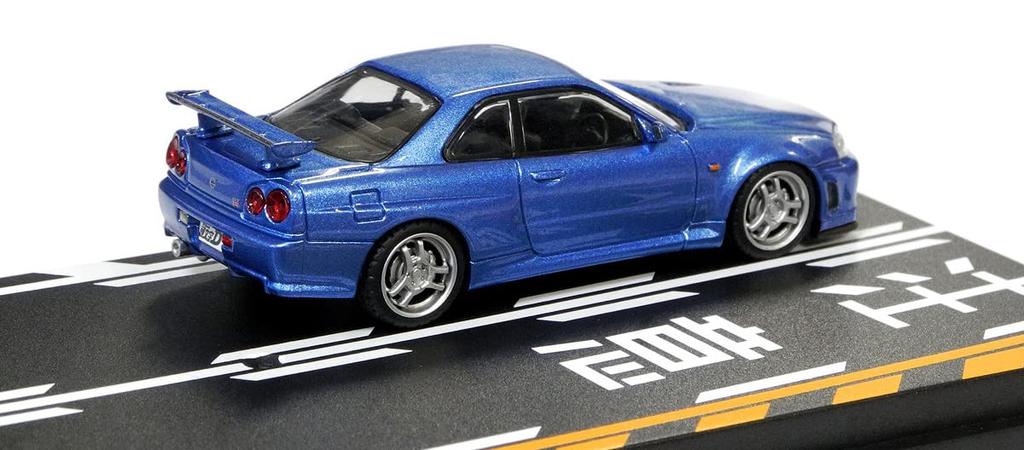 INTERALLIED Initial D Set Keisuke Takahashi Kozo Hoshino Skyline Completed Product MD64208 MODELER'S 1/64 Vol.8 RX-7 (FD3S) & GT-R (BNR34)