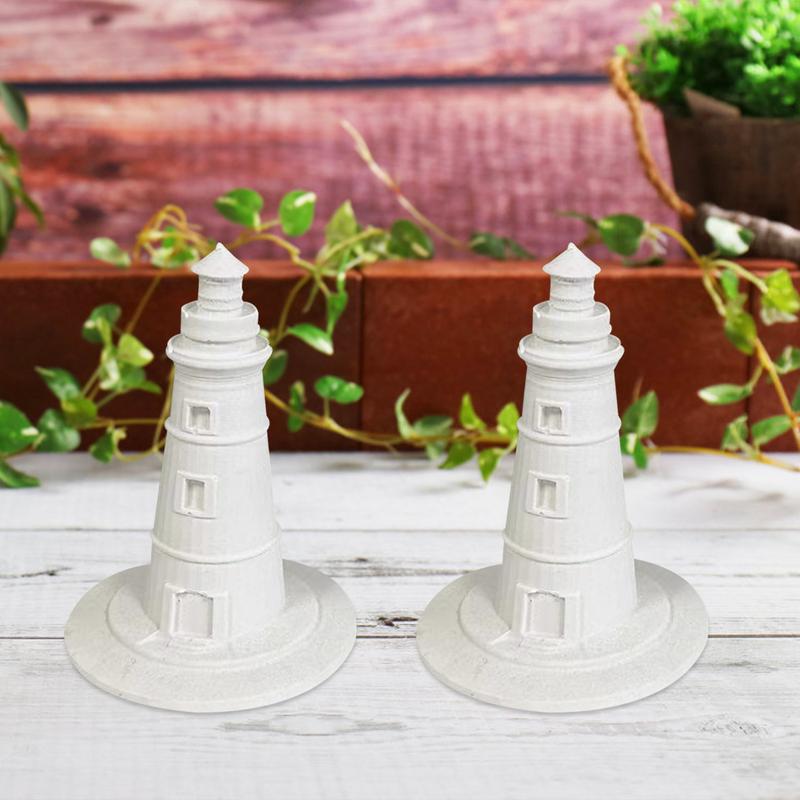 Lighthouse Candle Resin Ornaments Non-Stick DIY Handicraft Silicone Molds Odorless & Safe Candle Making Resin Casting Moulds