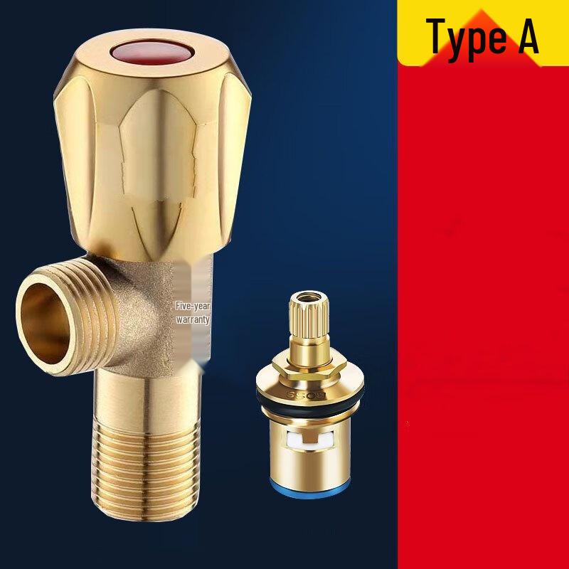 MDNG Golden Crown Angle Valve