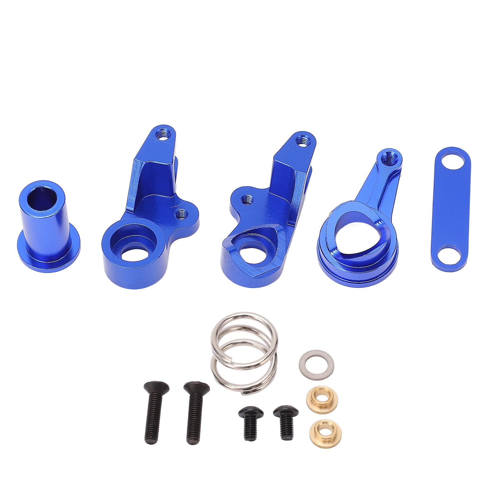 

Aluminum Alloy Steering Group Kit for Traxxas 1967 C10 Drag Slash RC Car Upgrades Parts Blue