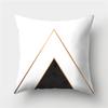 Black and White Geometric Stripe Pattern Pillowcase Home Living Room Sofa Decorative Cushion Cover Pillowcase