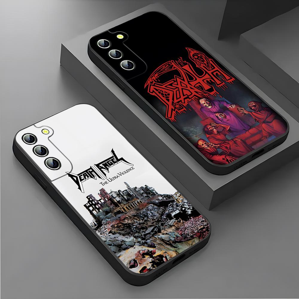 Death Metal Band Phone Case For S23 Samsung S25 S26 S24 Ultra S22 S20 Fe S21 Plus A16 A54 A34 A24 A53 A13 A14 Cover