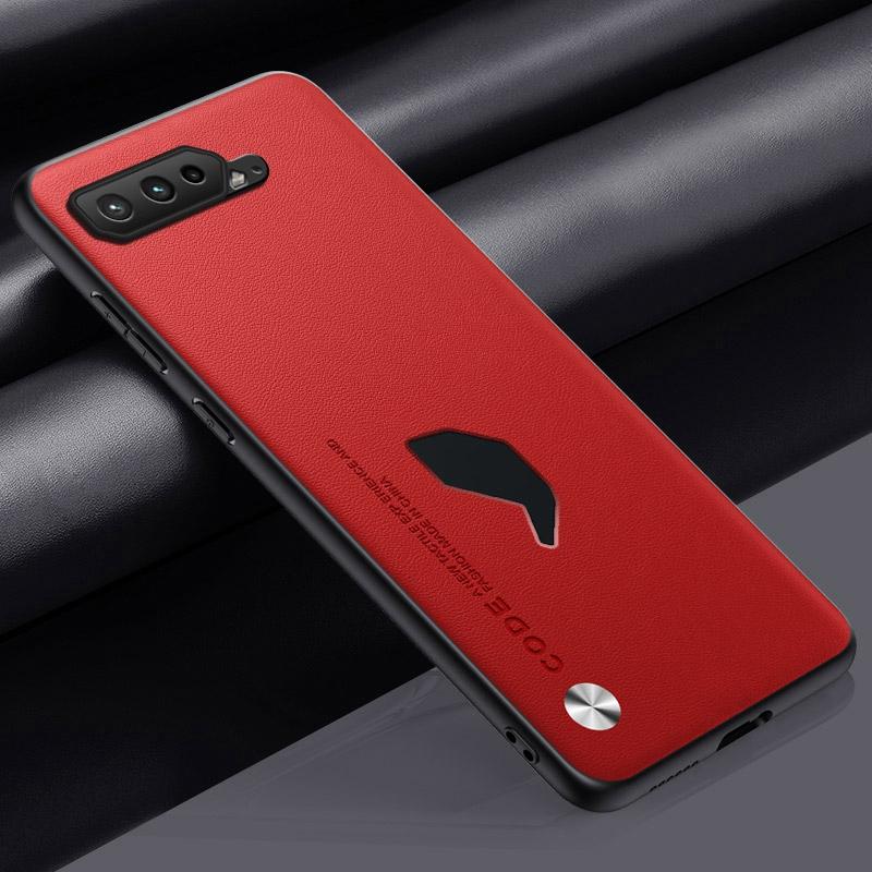 Luxury PU Leather Case For Asus ROG Phone 3 5 S 5S Cover Silicone Full Protection Phone Case For Asus ROG Phone 7 6 D 6D Coque