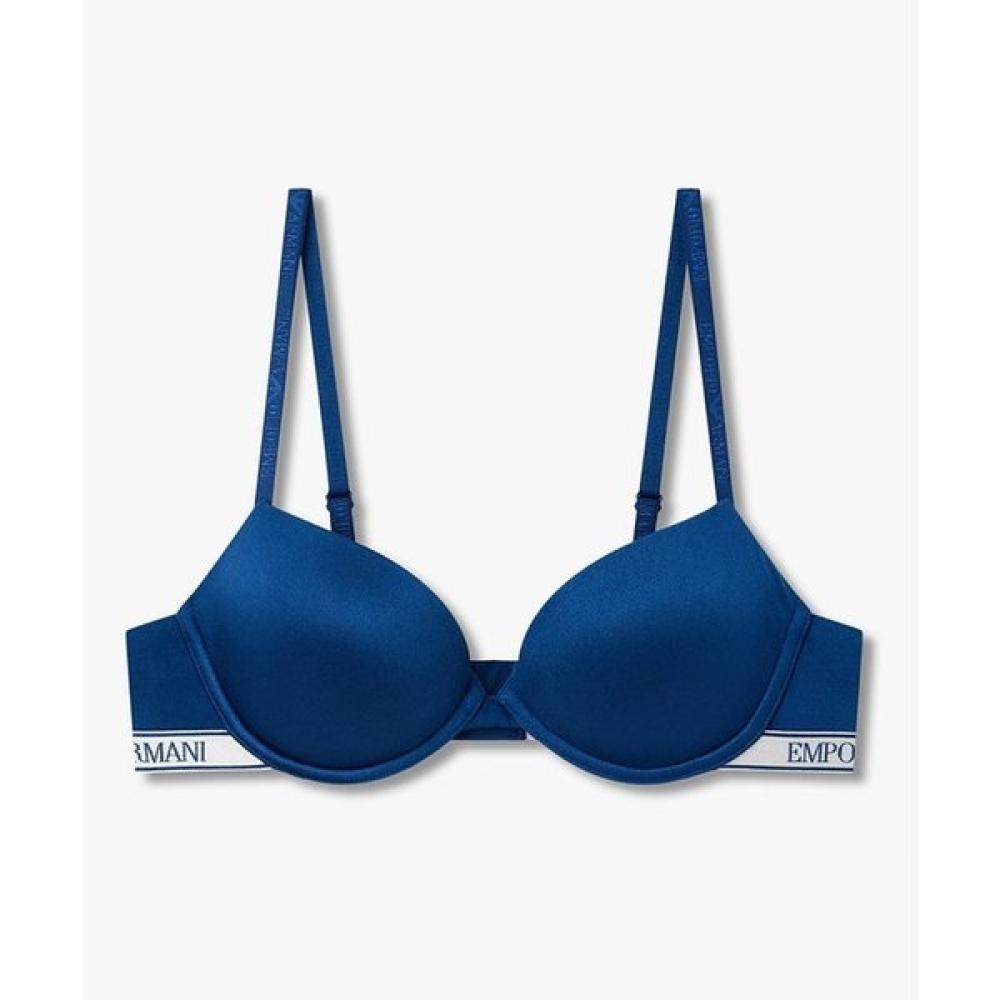 Emporio Armani Women S gloSSy Nylon puSh Up Bra 0826185506 75A