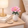 Fleur Décorative à Construire - SHOP-STORY - Pivoine - 74 Pièces - Plastique de Haute Qualité - DIY