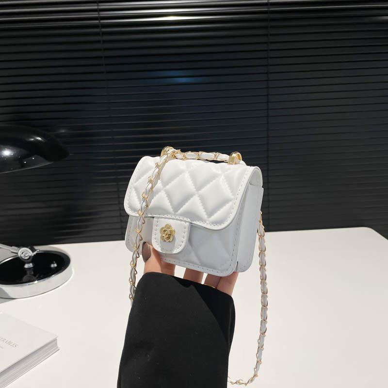 

Весна и лето новая модная мини изысканная цепочка на плечо маленькая и красивая универсальная повседневная сумка-мессенджер женская сумка белый