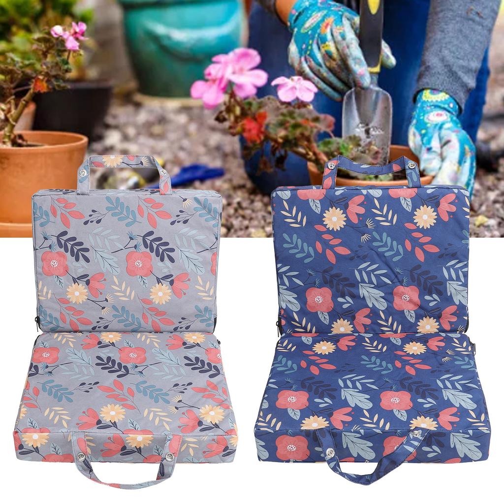 Hage Knelpute Multifunksjonell Bærbar Lett Tykk Knelpute Pute for Hagearbeid Trening