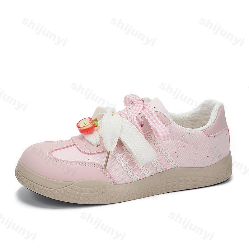 Fashion Women's Vulcanized Shoes Autumn Fashion Cross Tied Breathable Outdoor Casual Shoes Lightweight Comfortable Luxury Non Slip Flats