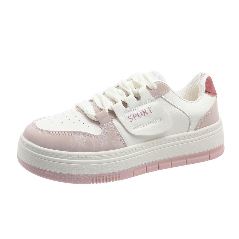 

Весна и осень новые повседневные туфли модные туфли корейская версия студенческих молниеносных мягких подошв маленькие белые туфли 35