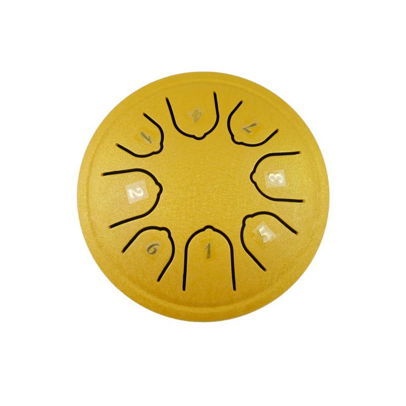 6-inch 11-tone Ethereal Steel Tongue Drum - Beginner to Professional Instrument for Kids & Adults