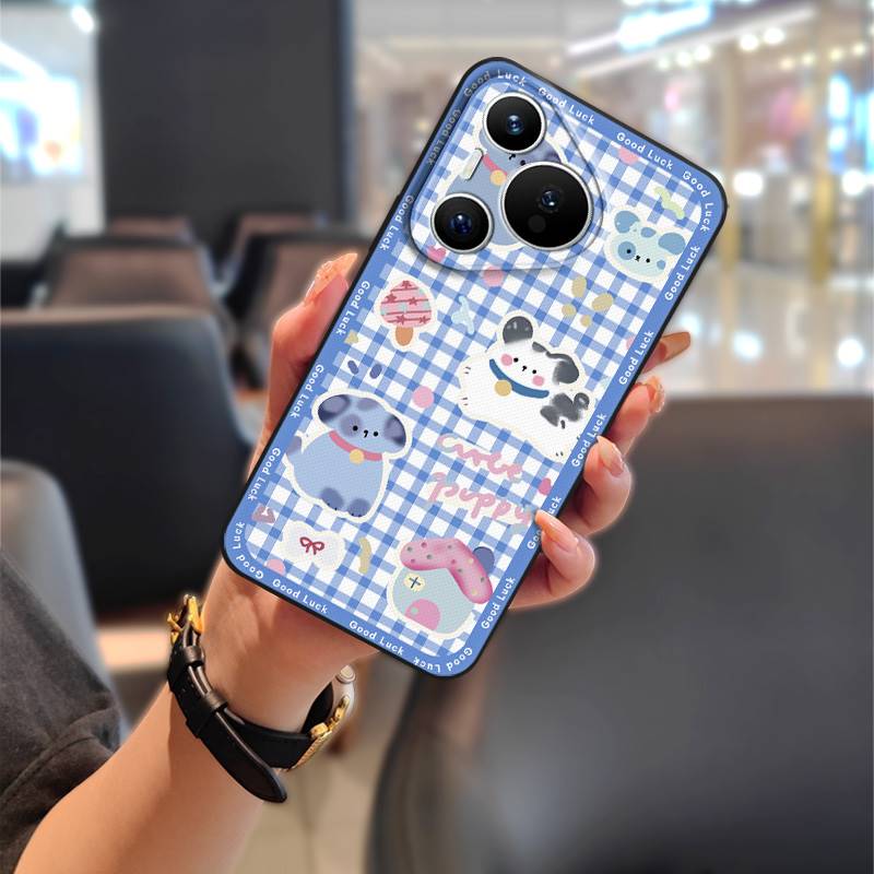 Silicone Soft case Phone Case For Huawei P70 Pro/Pura 70 Pro+ Protective Anti-knock Dirt-resistant Full wrap Cartoon TPU