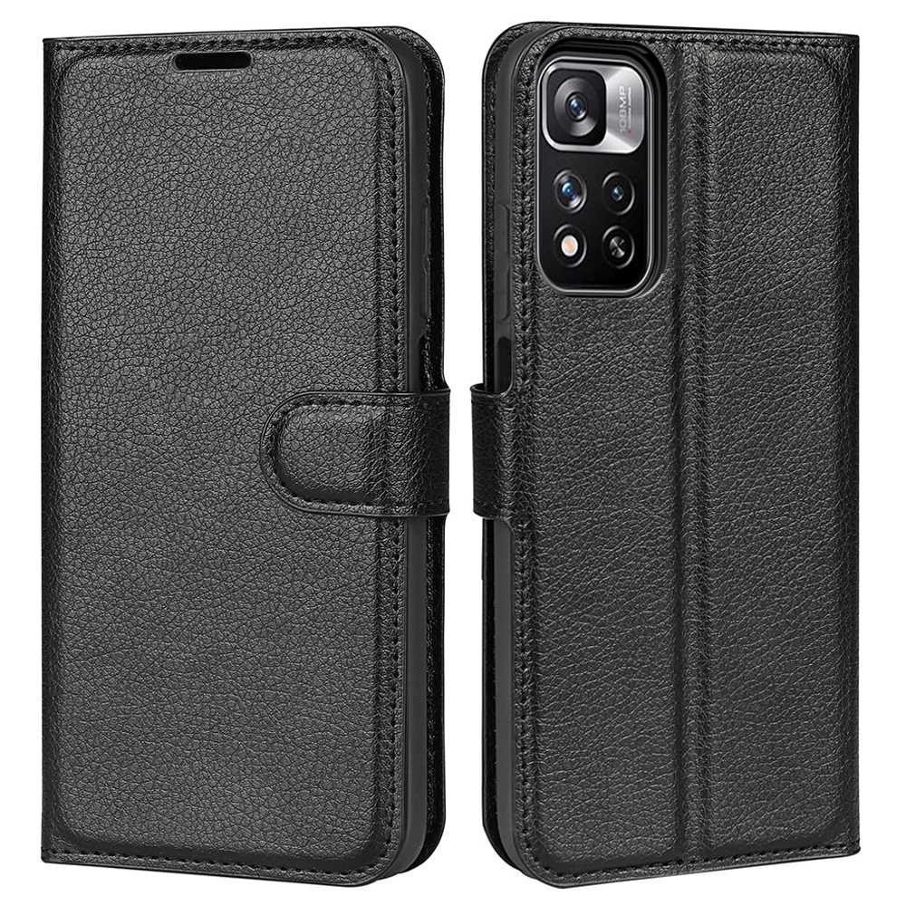 Litchi Poco M4 Pro 5G/Redmi Note 11T Czarny