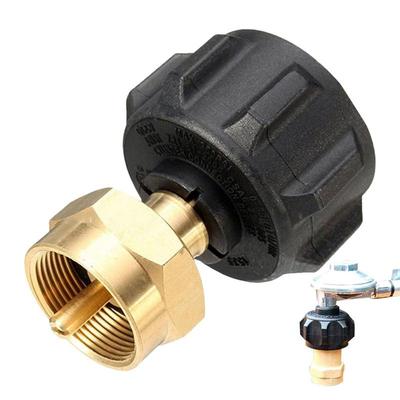 Adaptador de Botijão de Propano Regulador QCC1 Adaptador de Recarga de Propano Serve para Tanque de Propano Tipo 1 QCC1 e Cilindro Descartável de 1 LB