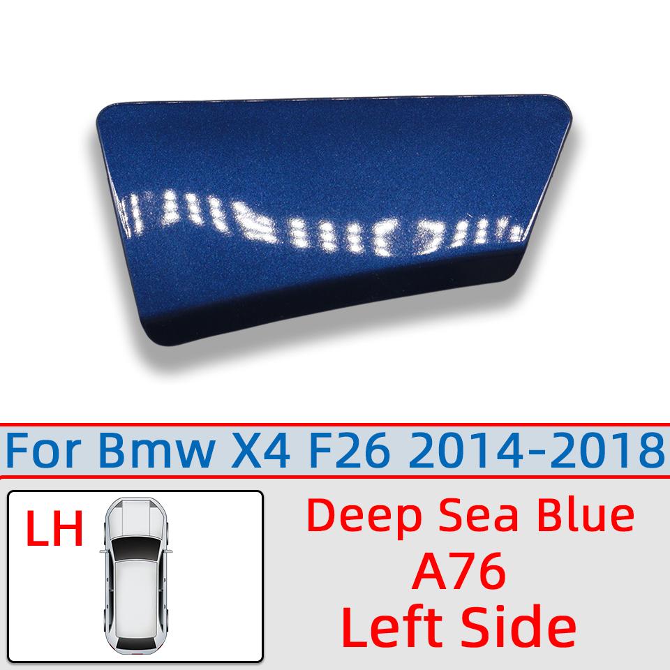 Car Accessories Front Bumper Headlight Washer Nozzle Cover For BMW X4 F26 2014-2018 Trim Lid Sprayer Shell Cap #51117389892