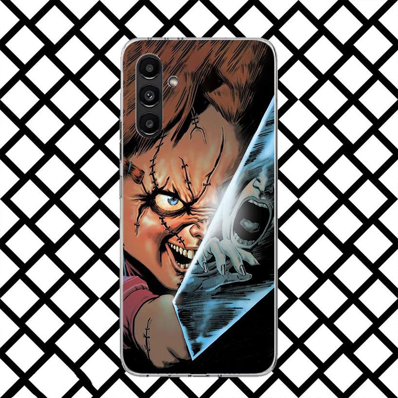 Chucky Doll Horror Movie Phone Case for Samsung Galaxy A17 A37 A57 A16 A26 A36 A56 A15 A25 A35 A55 A14 A24 A34 A54 A13 A23 A33 A