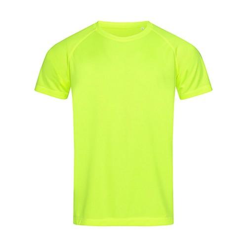Stedman Mens Active 140 Contrast Collar Raglan T-Shirt