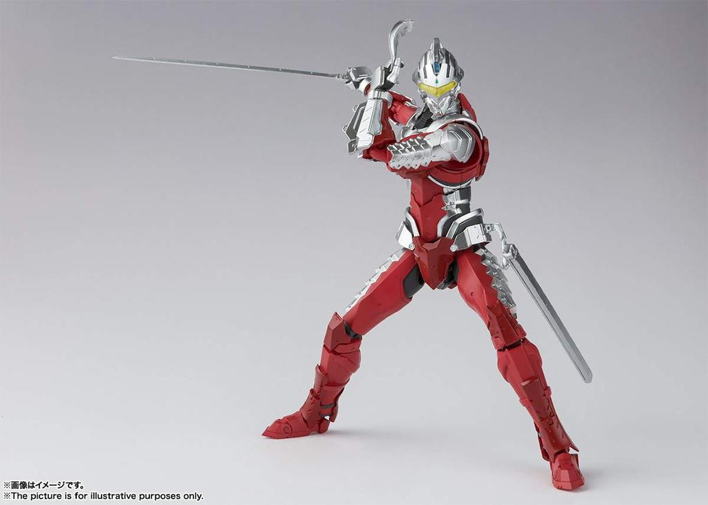 TAMASHII NATIONS S.H.Figuarts ULTRAMAN ULTRAMAN SUIT Ver7 -the Animation- Approx. 165mm ABS & PVC Painted Movable Figure