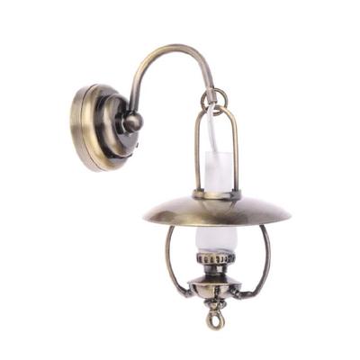 1:12 Dollhouses Living Room Wall Sconce Kid LED Wall Lamp Toy Furniture House Wall Lamp Dollhouses Furniture for Girl