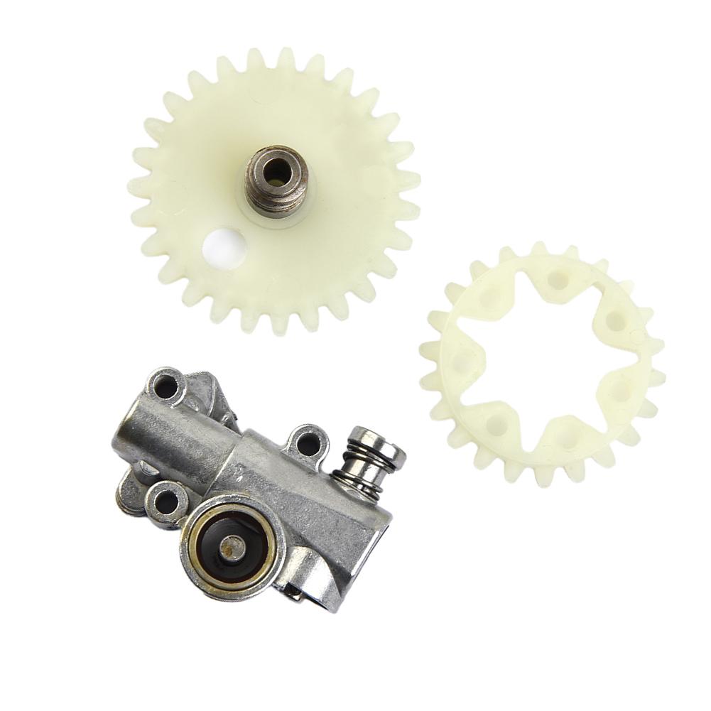 For -STIHL MS380/MS381/038 Oil Pump Worm Spur Gears Chainsaw 1119+640+3200 New