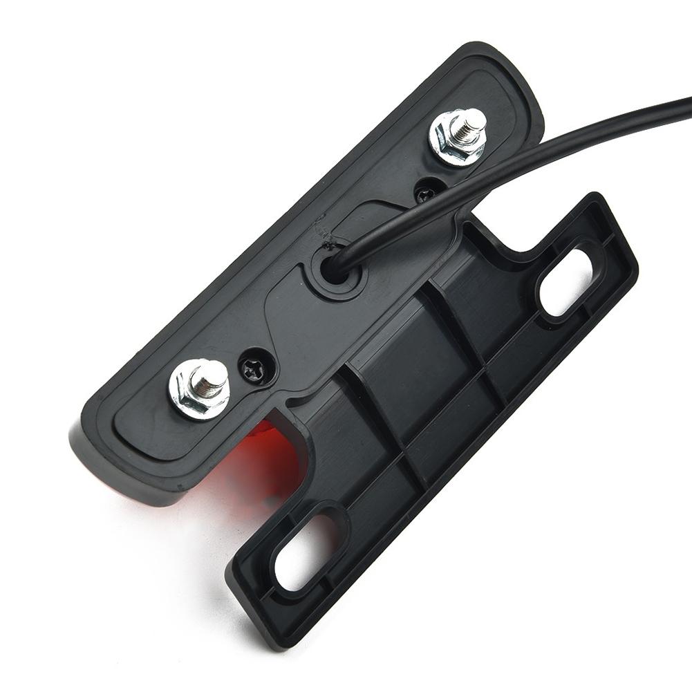 Tylne światło do roweru elektrycznego Nocne 36-60V Lampka ostrzegawcza LED do jazdy na rowerze Akcesoria do roweru elektrycznego biciclet