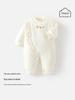 Winter Baby Girl Lace Cotton-Padded Romper - Warm, Thick Outdoor Jumpsuit