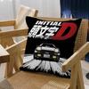 Anime IInitial D Pillow Cushion Cover Pillowcase Living Room Sofa Home Decor Customized
