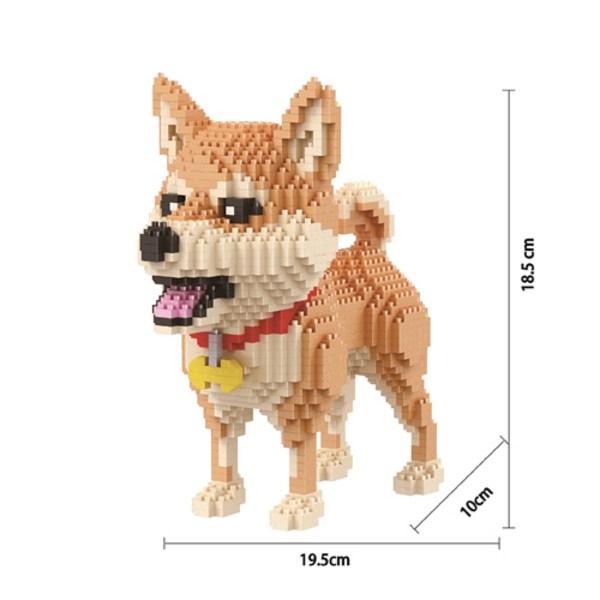 My Pet Nanoblock-Large Shiba Inu, Large Shiba Inu, Korean Popular Toys