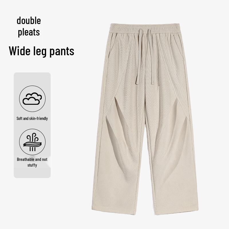 JEEP SPIRIT Men's Chenille Straight-Leg Casual Pants