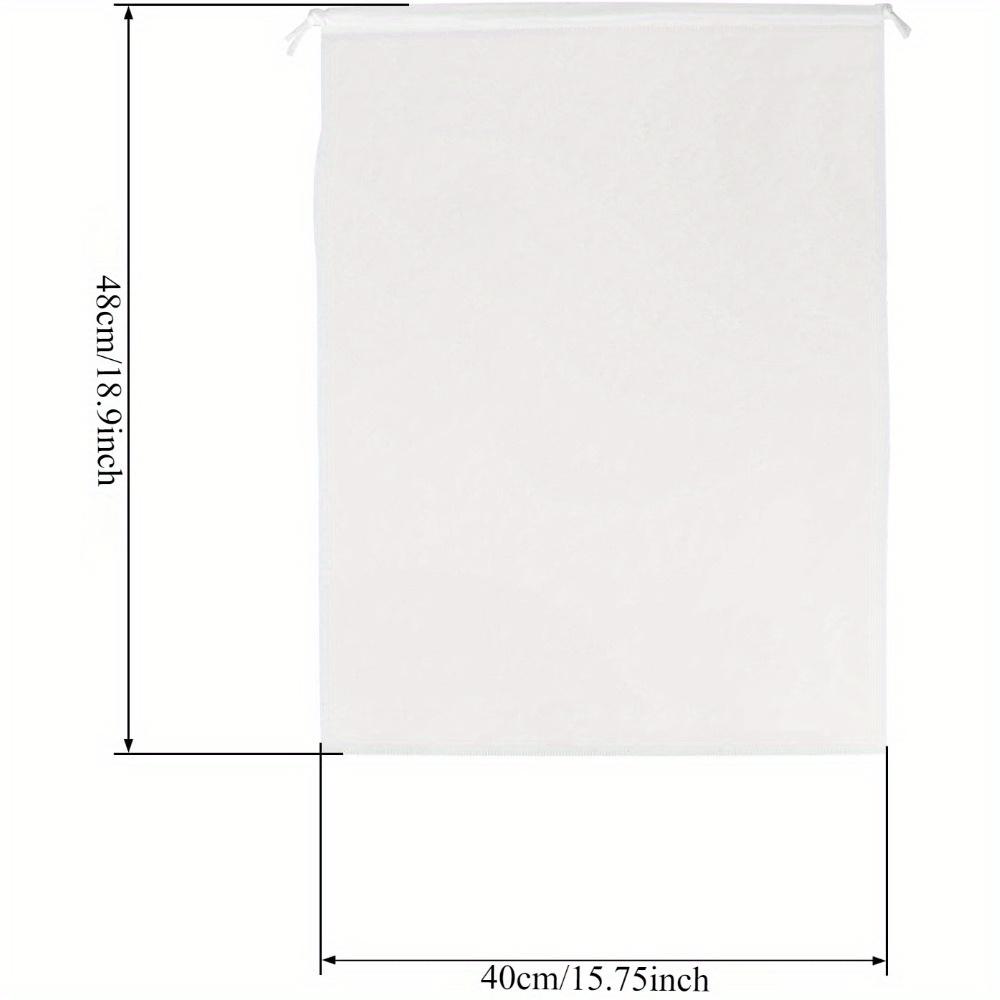 Pokrowce przeciwkurzowe ze sznurkiem, 6 szt. Oddychająca włóknina Duży materiałowy woreczek do przechowywania Worek ze sznurkiem na torebki, portmonetki, buty