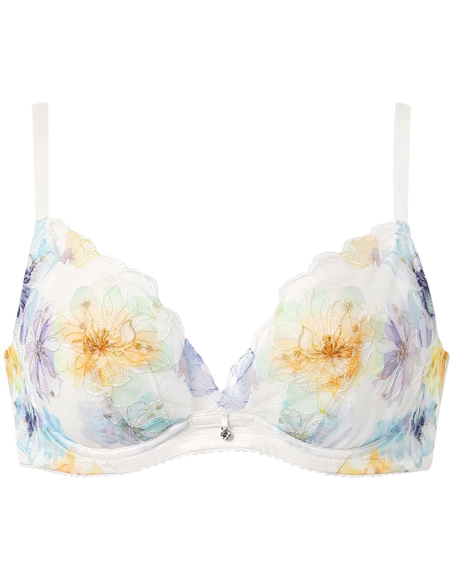 

Бюстгальтер Сетчатый материал Гладкая и освежающая функция Лето Летний бюстгальтер BXB475 BU E75 [Wacoal] [Летний бюстгальтер] (чашки) Женский, увеличивающий грудь