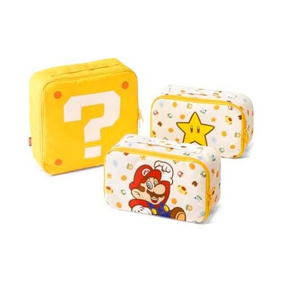 Super Mario Storage Pouch Set (Question Block)