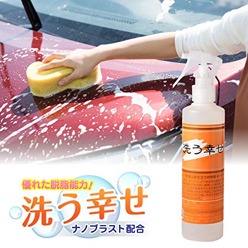 Car Shampoo, Coating Base, Water Stain Remover, Washing Happiness, 250ml, Enhanced Degreasing Version, High Foam, Body Cleaner, Oil Remover, Nano
