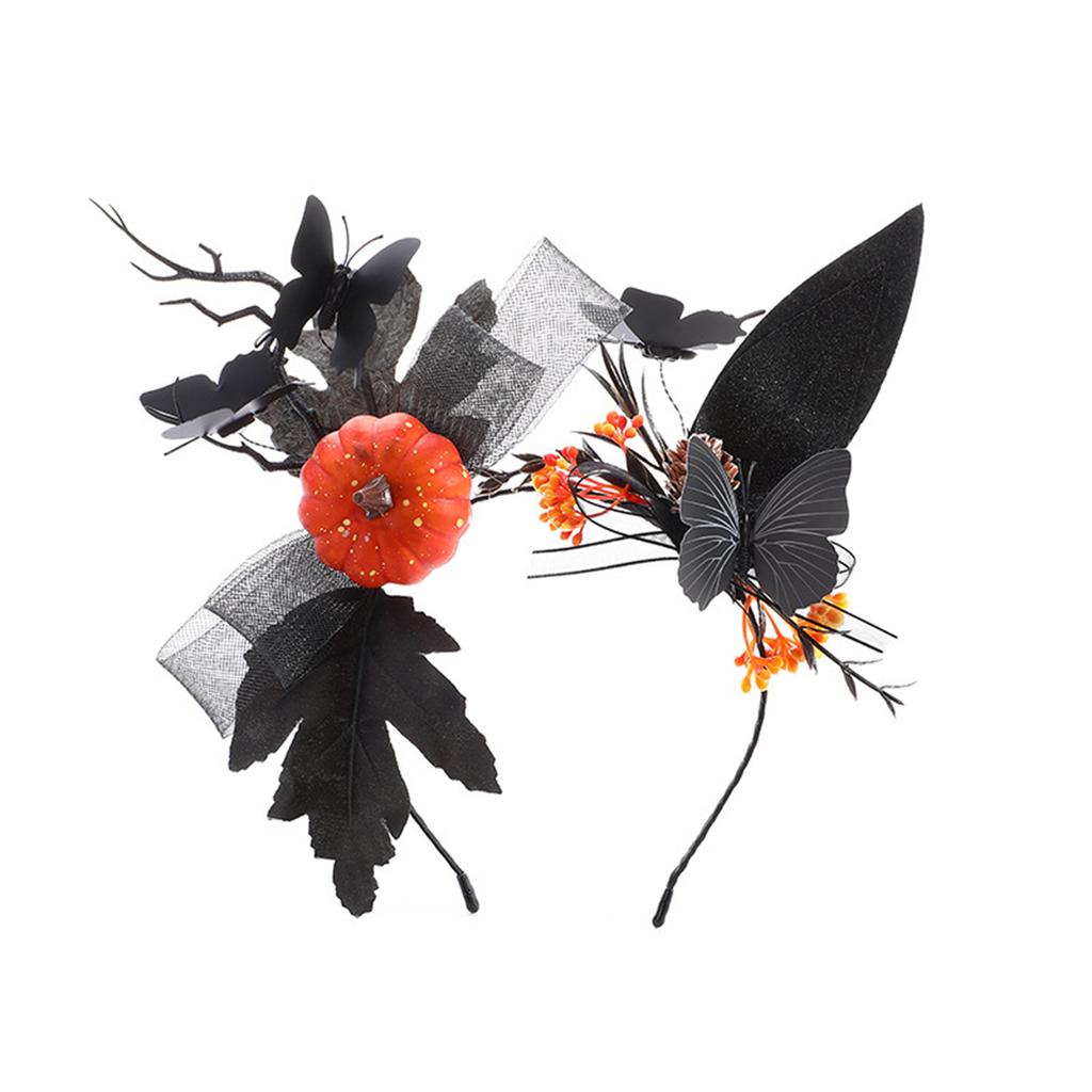 Party Headband 3D Skull Hairband Festival Costume Hairhoop Party Head Decoration Seasonal Holiday Accessories